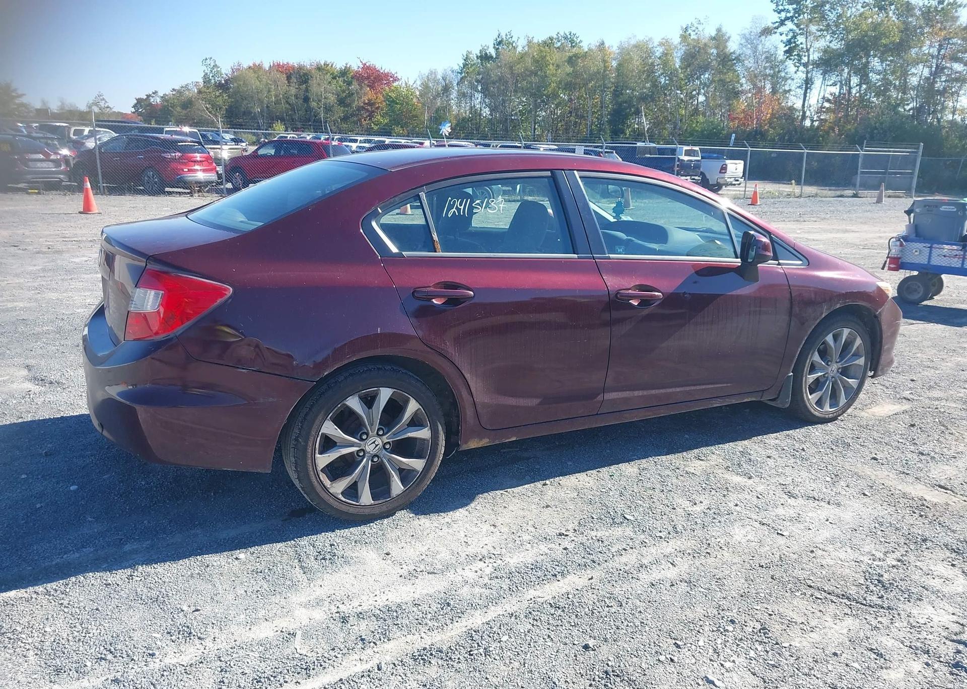 2012 HONDA CIVIC LX