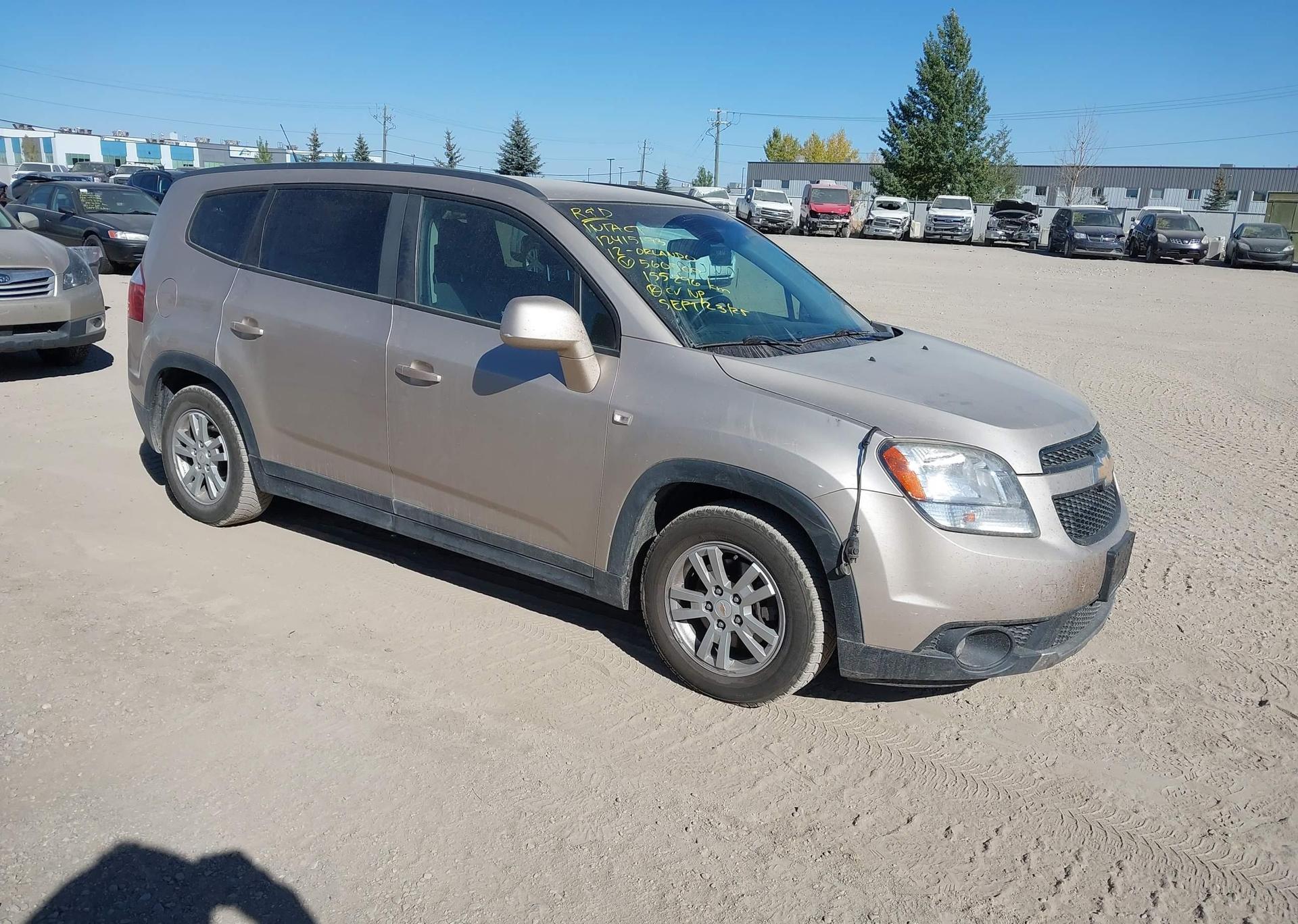 2012 CHEVROLET ORLANDO LT