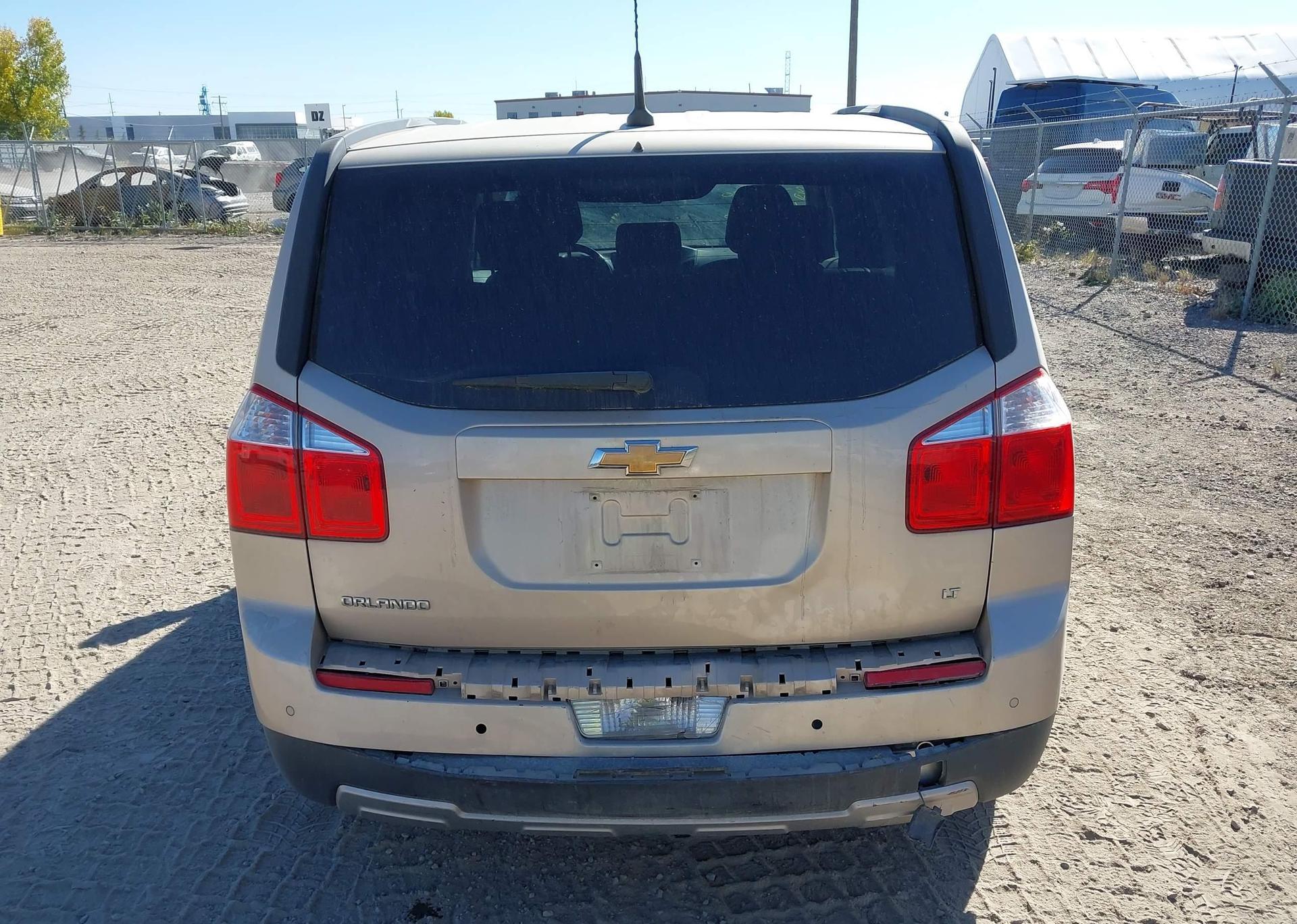 2012 CHEVROLET ORLANDO LT
