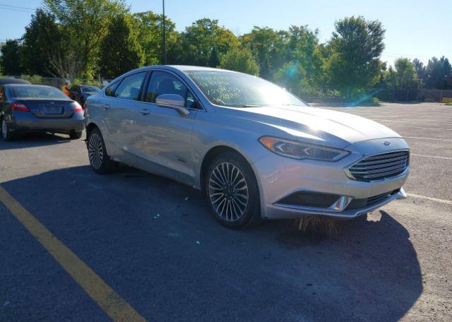 2018 FORD FUSION ENERGI SE LUXURY