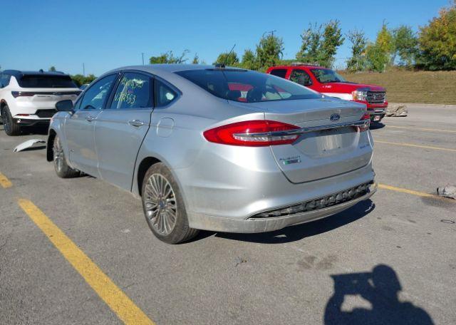 2018 FORD FUSION ENERGI SE LUXURY
