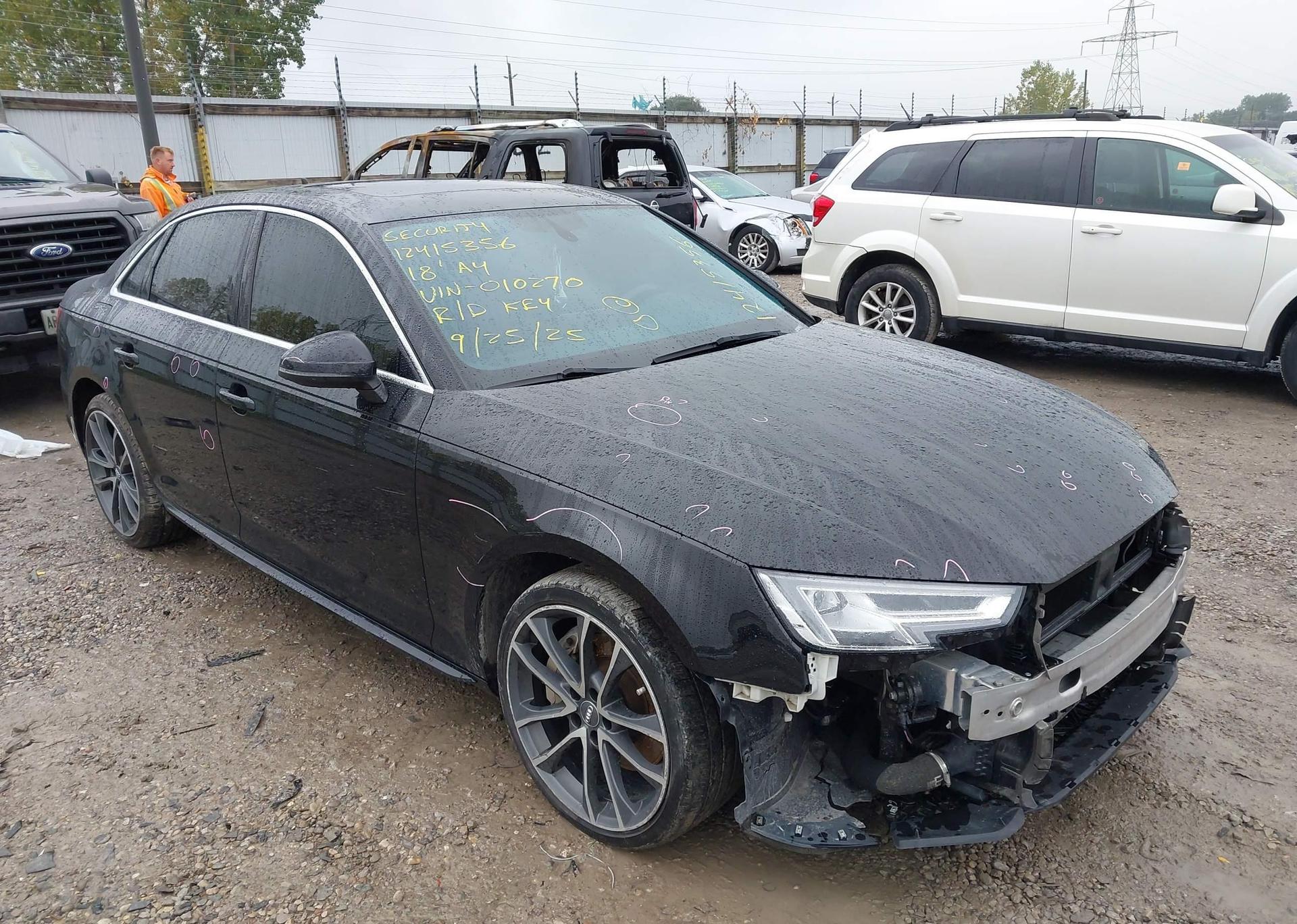 2018 AUDI A4 2.0T PROGRESSIV