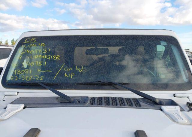 2019 JEEP WRANGLER SPORT