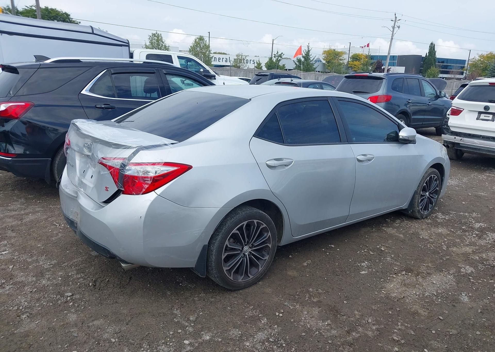 2016 TOYOTA COROLLA S