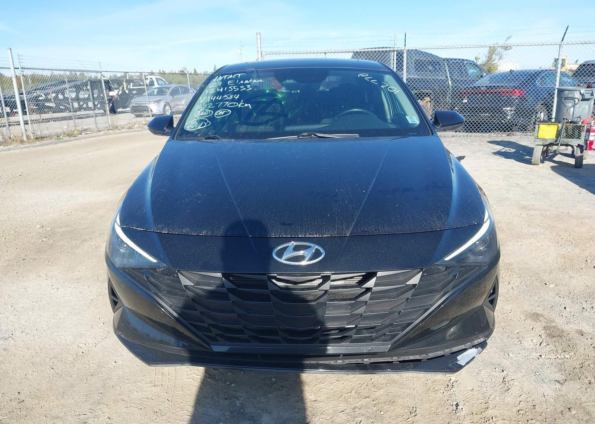 2021 HYUNDAI ELANTRA PREFERRED IVT WITH SUN AND TECH PACKAGE