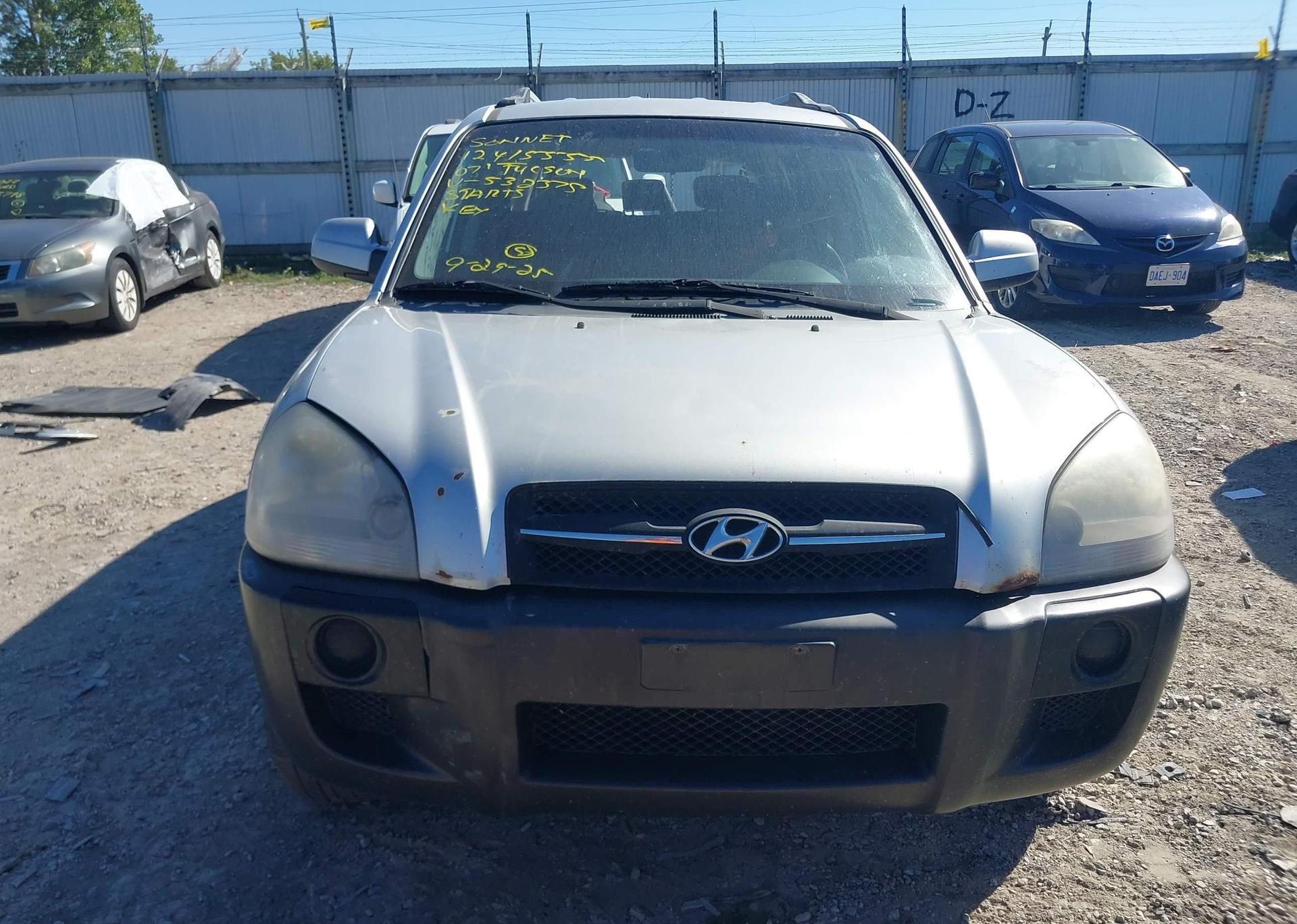 2007 HYUNDAI TUCSON GL V6