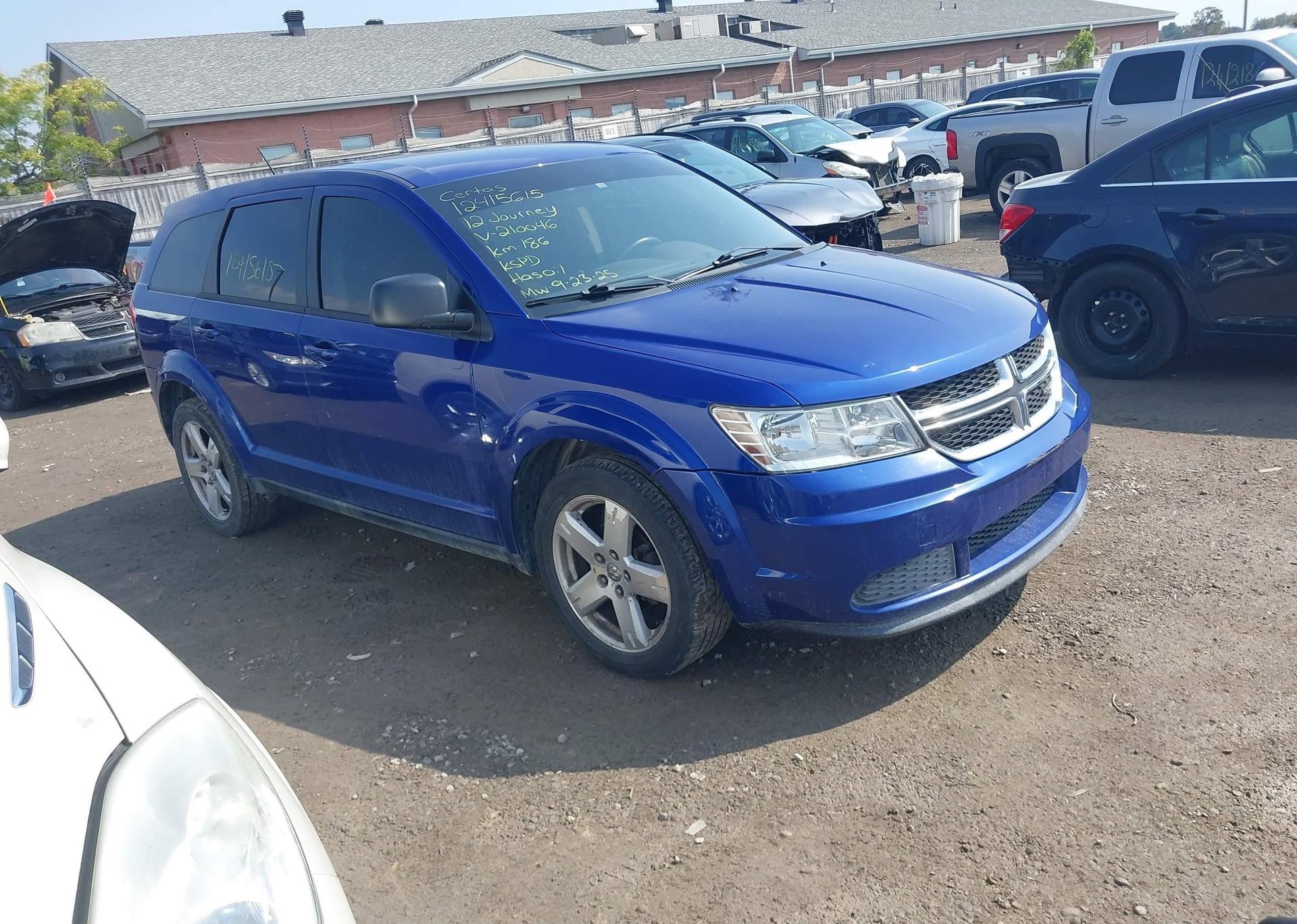 2012 DODGE JOURNEY CVP