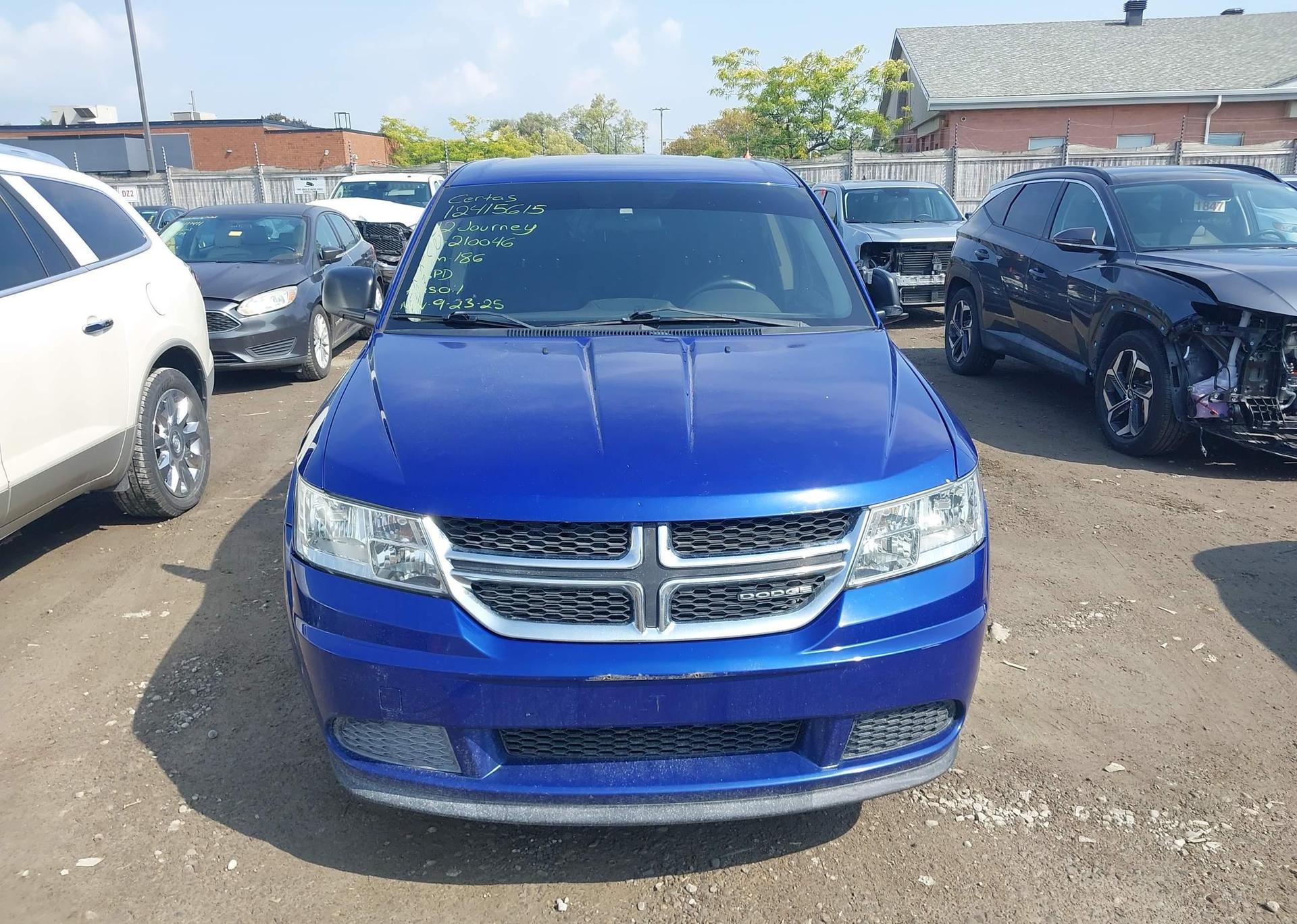 2012 DODGE JOURNEY CVP