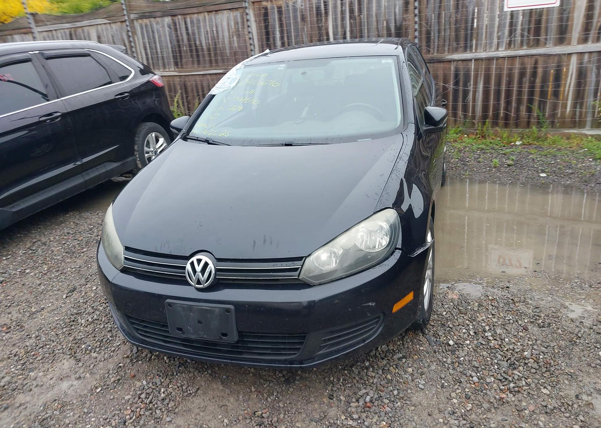 2010 VOLKSWAGEN GOLF 2.5L COMFORTLINE