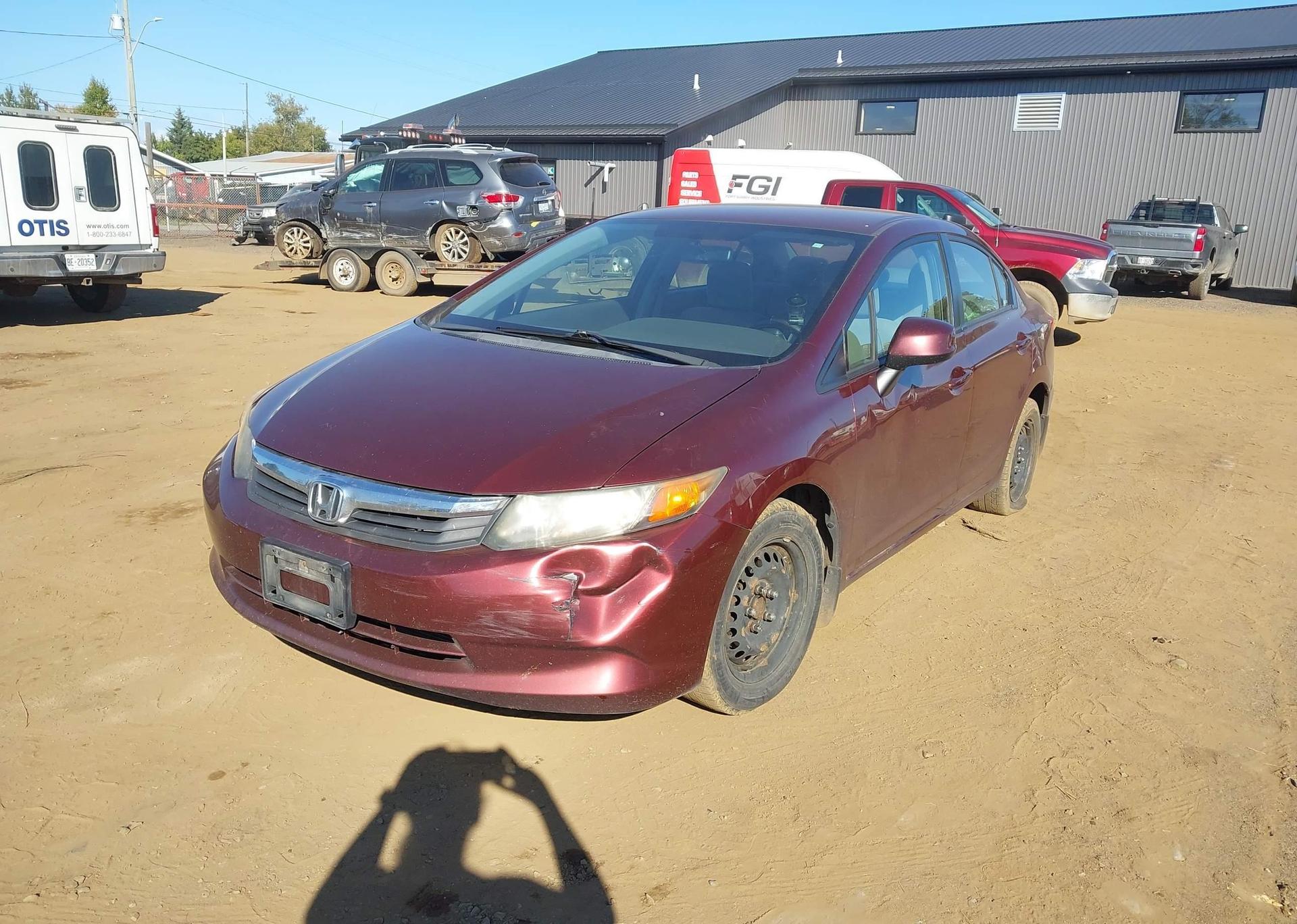 2012 HONDA CIVIC LX