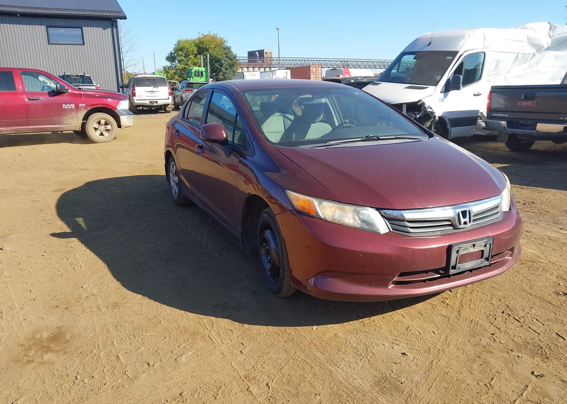 2012 HONDA CIVIC LX