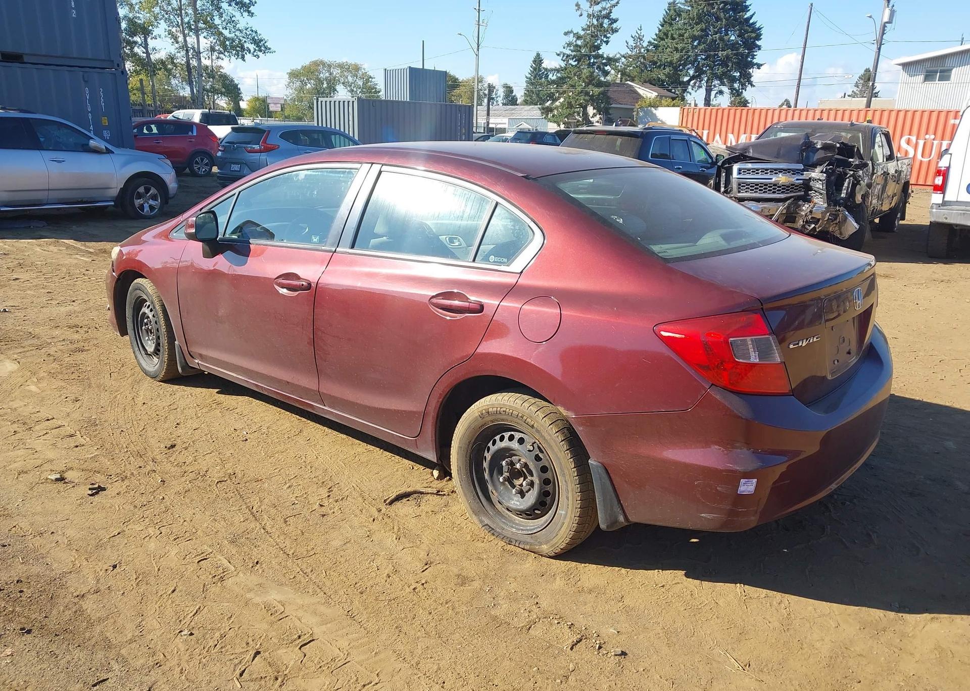 2012 HONDA CIVIC LX