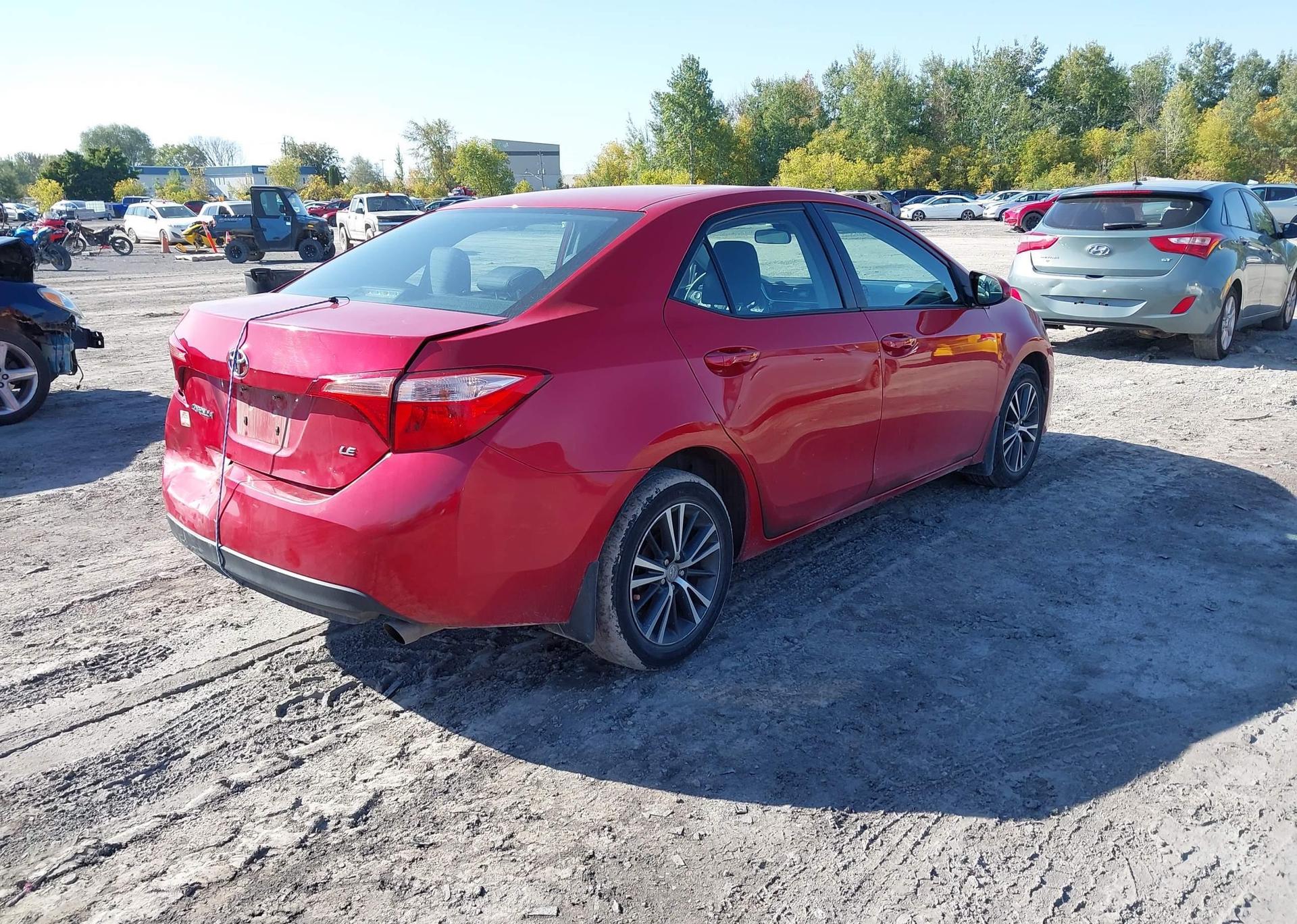 2017 TOYOTA COROLLA LE