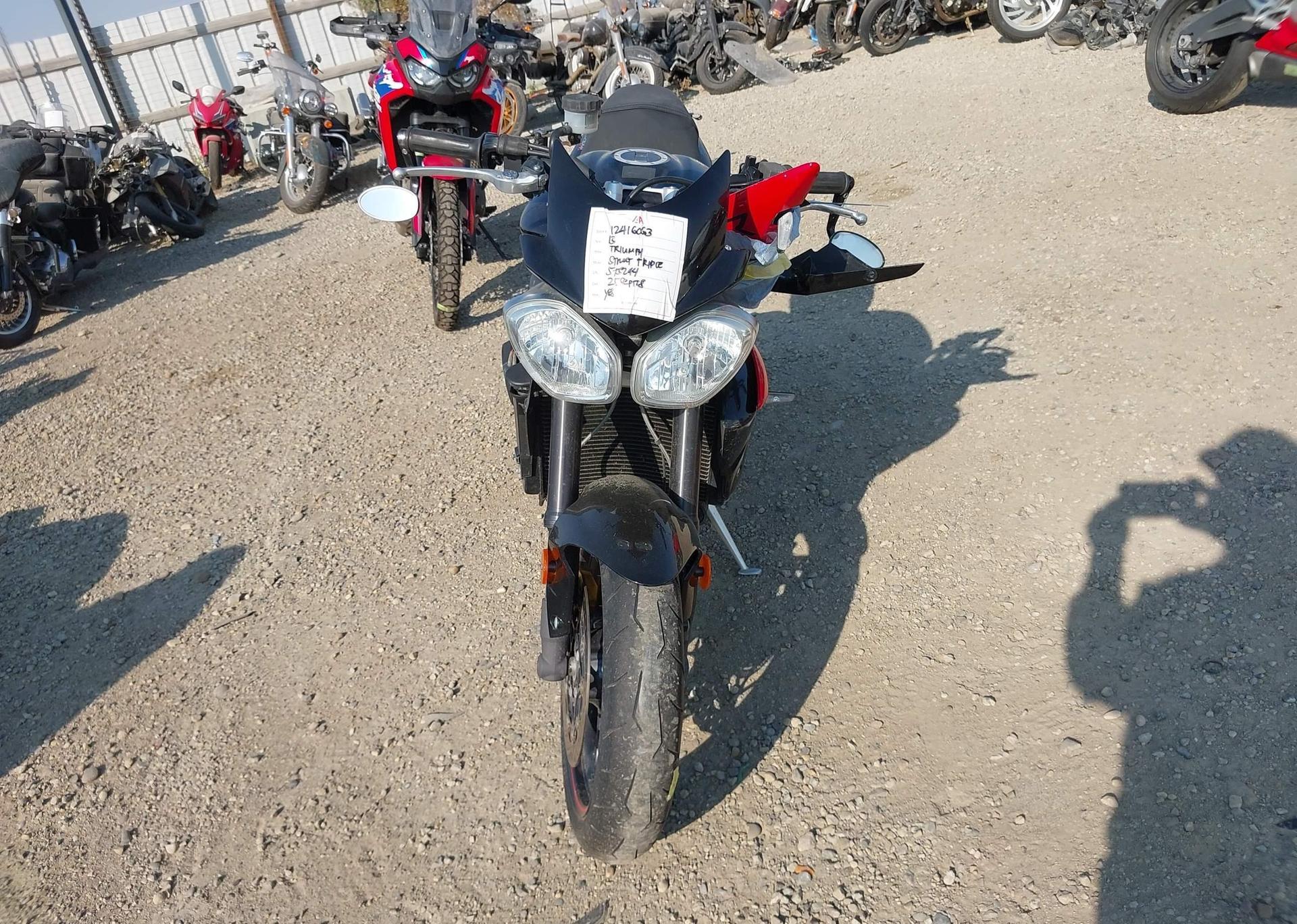 2013 TRIUMPH MOTORCYCLE STREET TRIPLE R