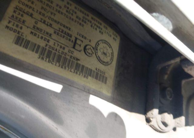 2007 NISSAN VERSA 1.8SL