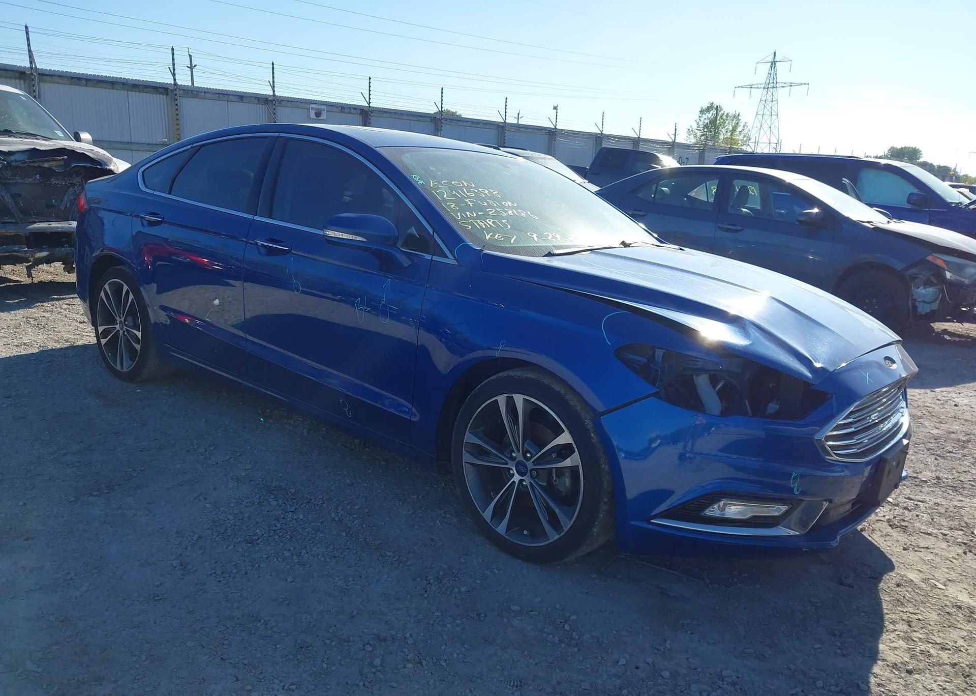 2018 FORD FUSION TITANIUM