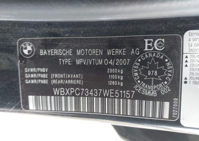 2007 BMW X3 3.0I