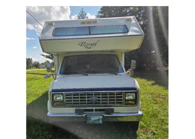 1990 FORD ECONOLINE E350 CUTAWAY VAN