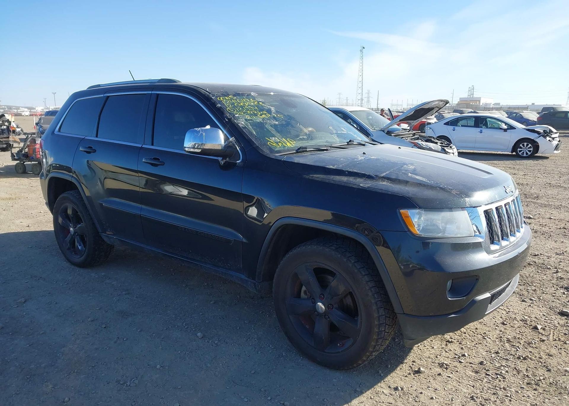 2012 JEEP GRAND CHEROKEE OVERLAND