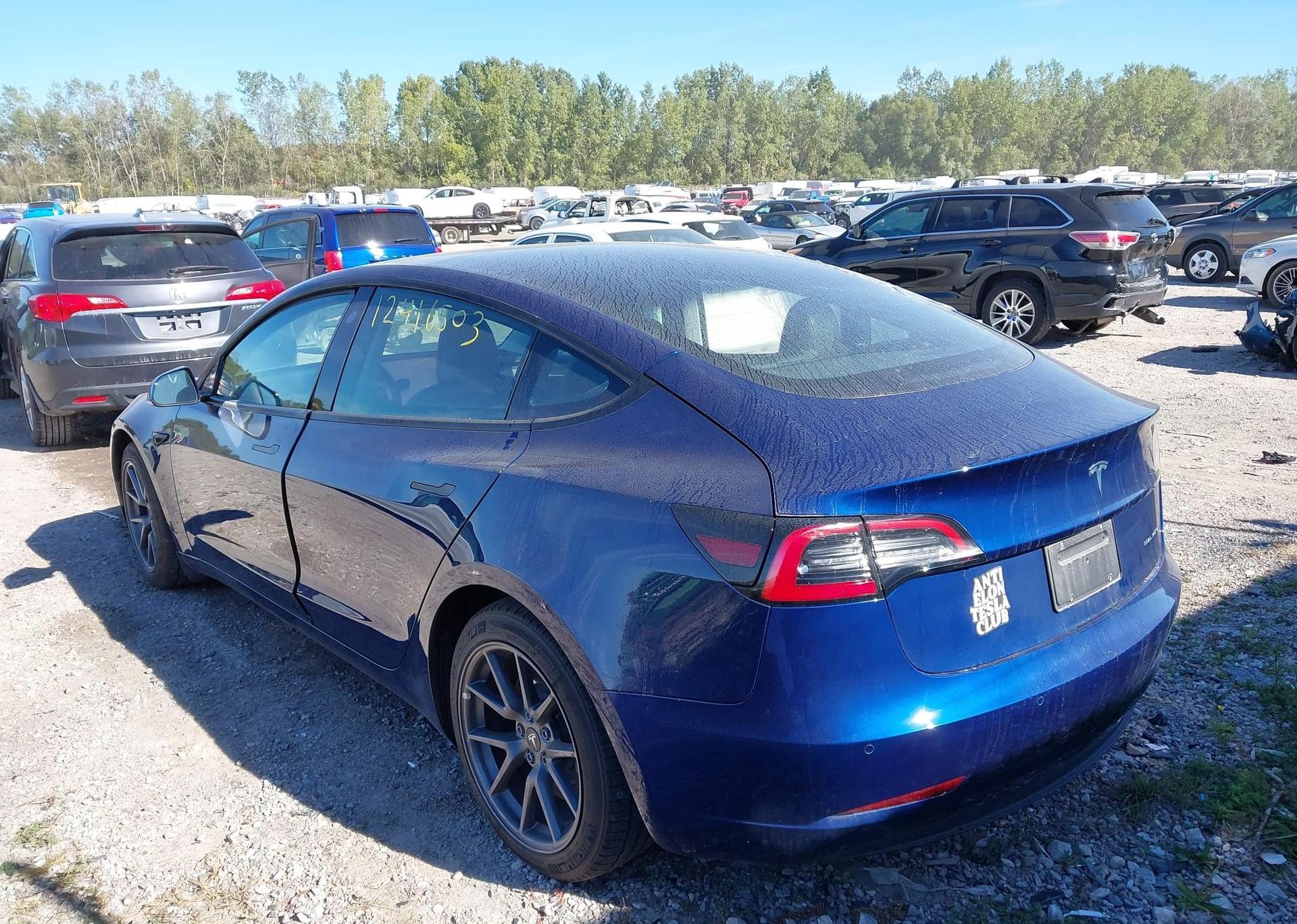 2022 TESLA MODEL 3 LONG RANGE