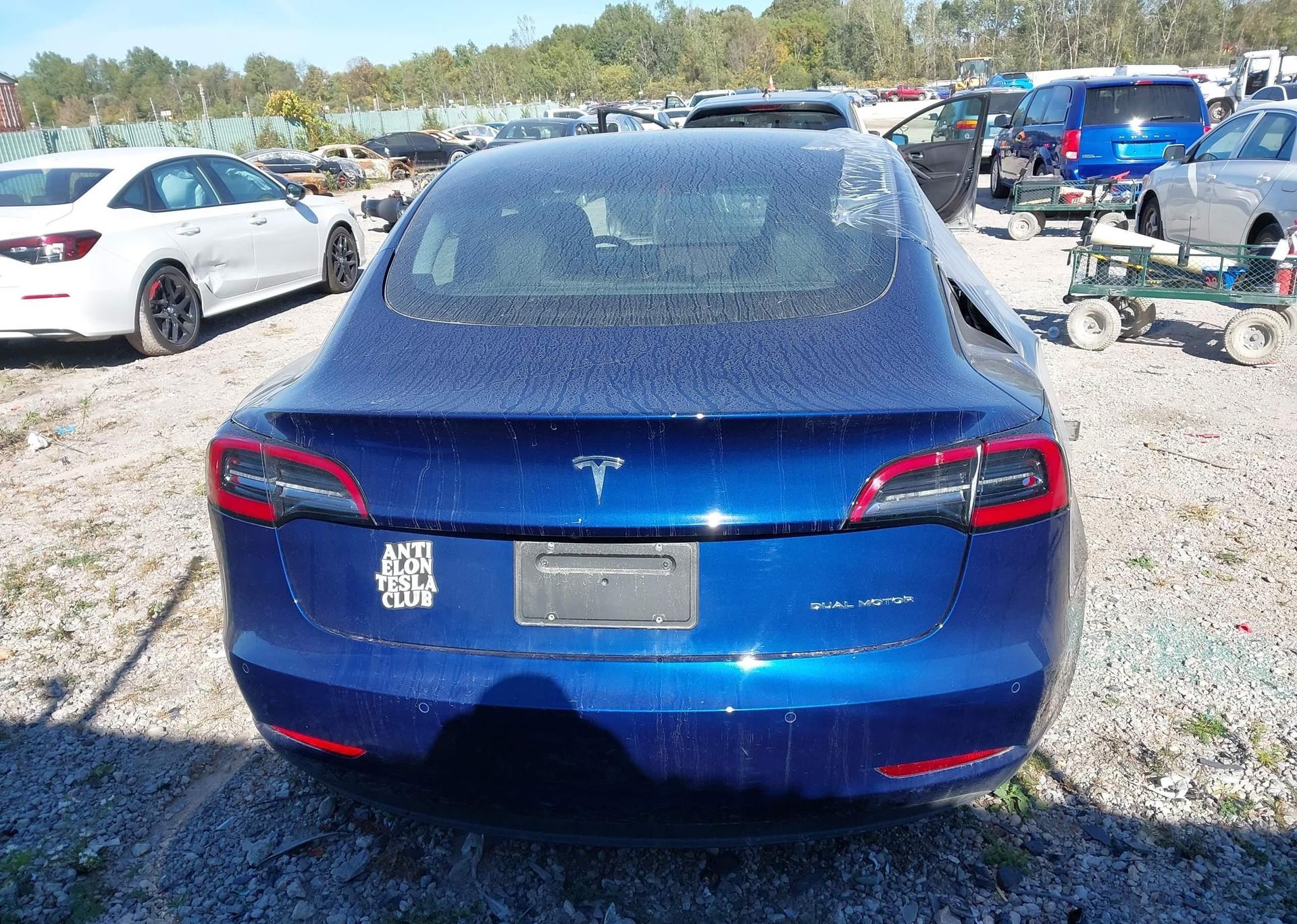 2022 TESLA MODEL 3 LONG RANGE