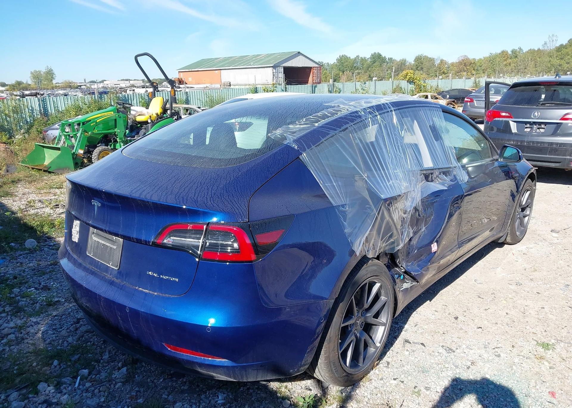 2022 TESLA MODEL 3 LONG RANGE