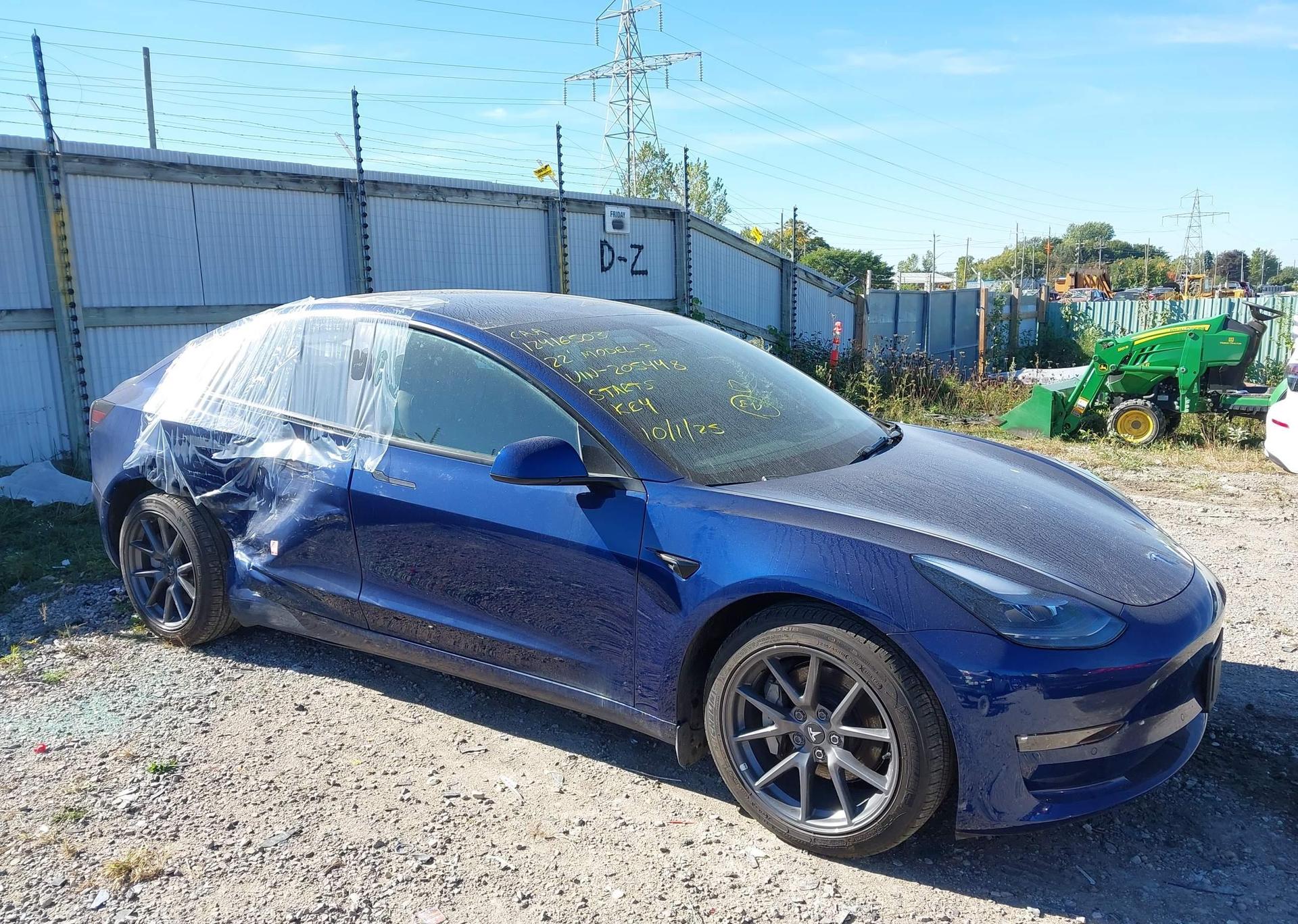 2022 TESLA MODEL 3 LONG RANGE