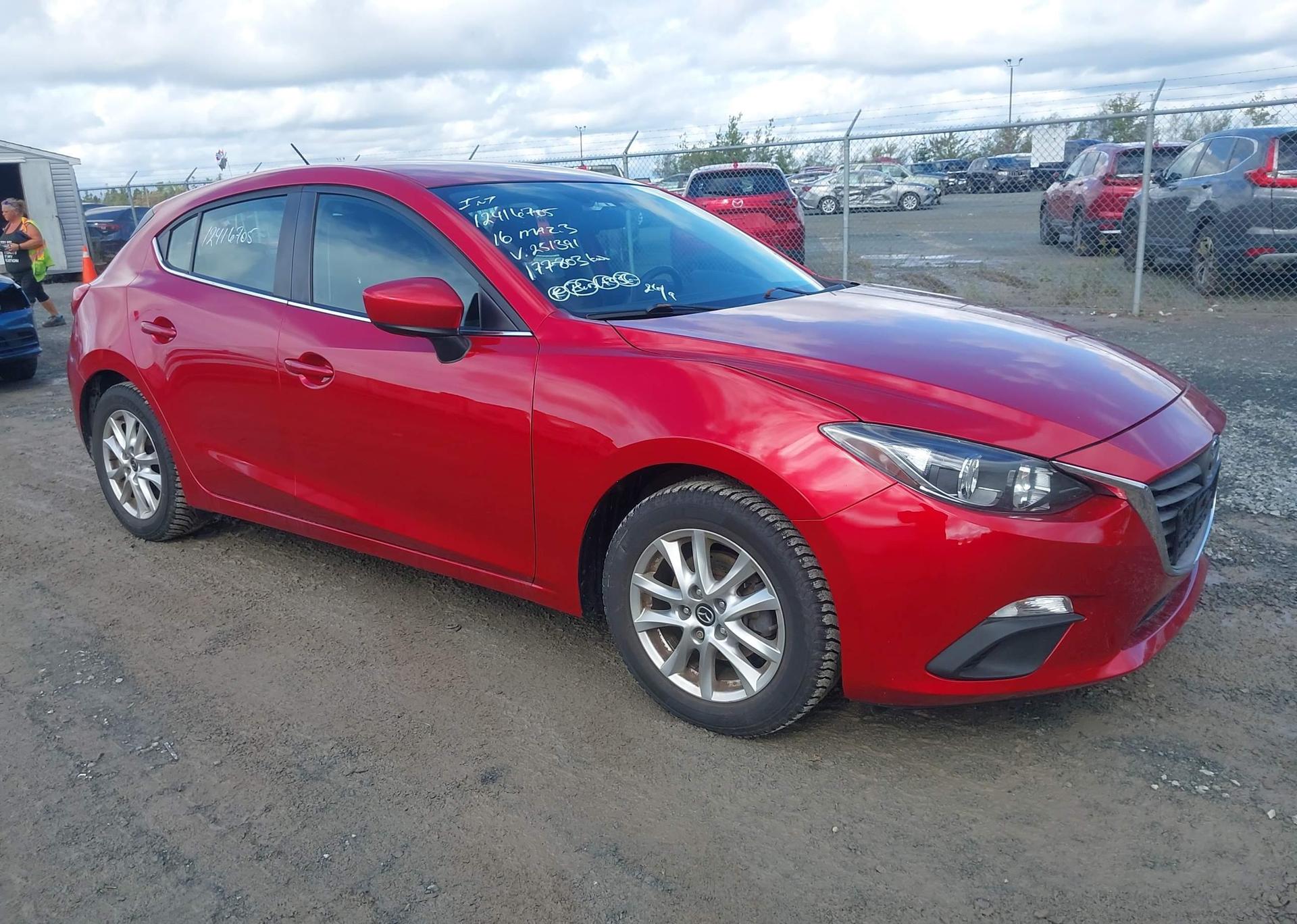 2016 MAZDA MAZDA3 GS