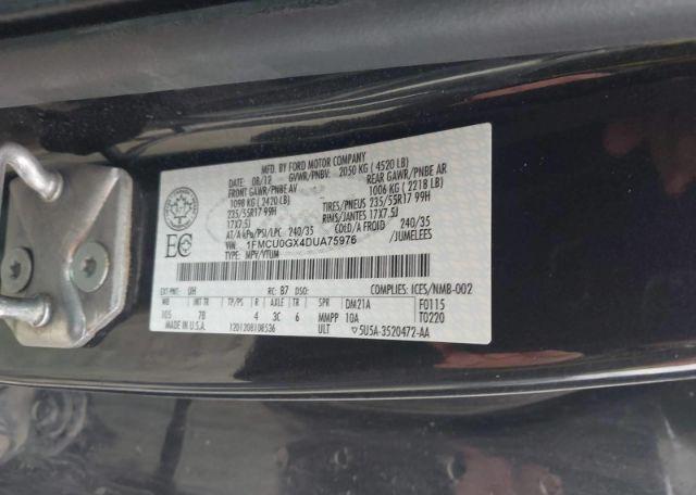 2013 FORD ESCAPE SE