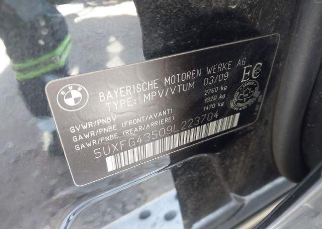 2009 BMW X6 XDRIVE35I