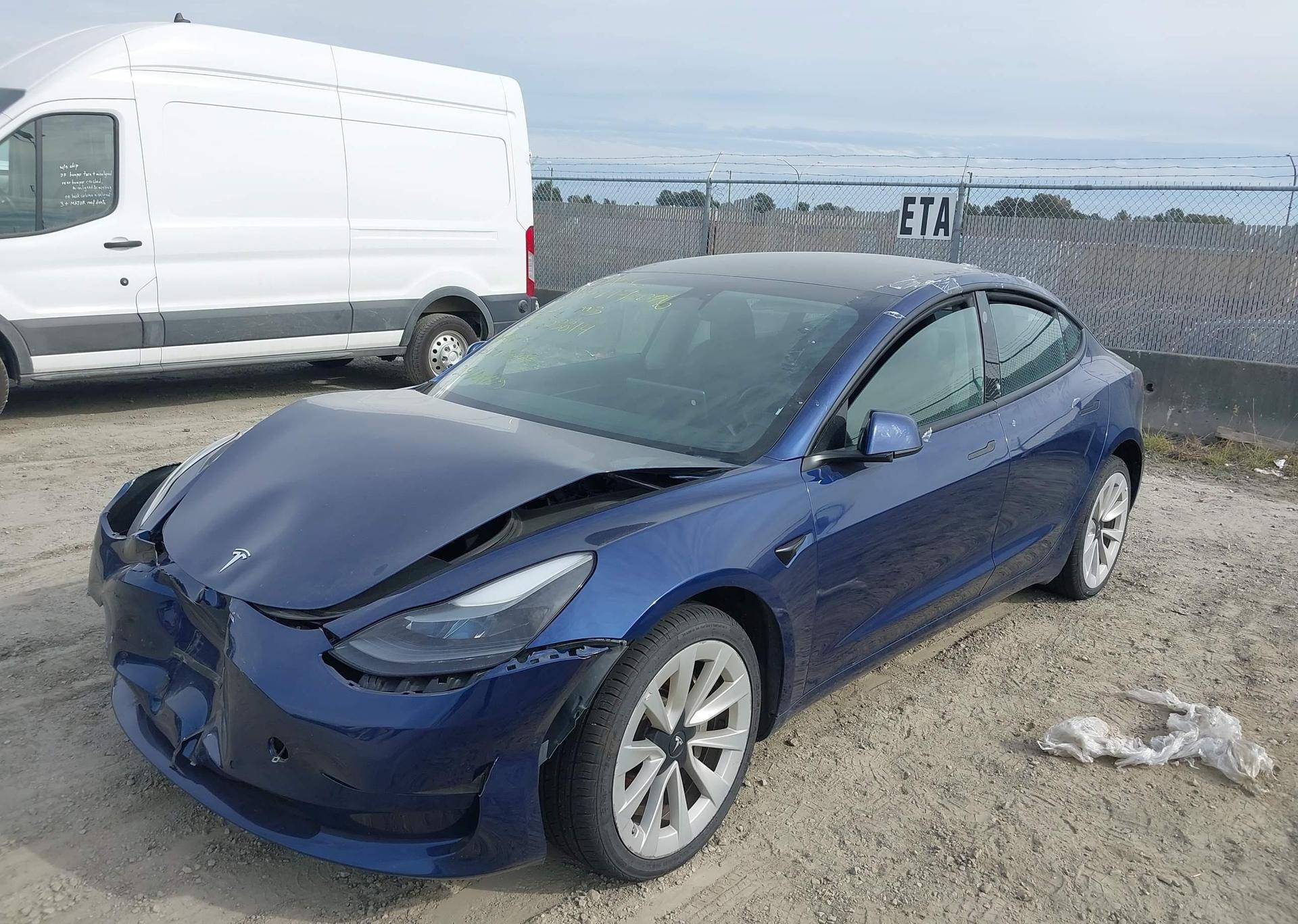 2022 TESLA MODEL 3 LONG RANGE