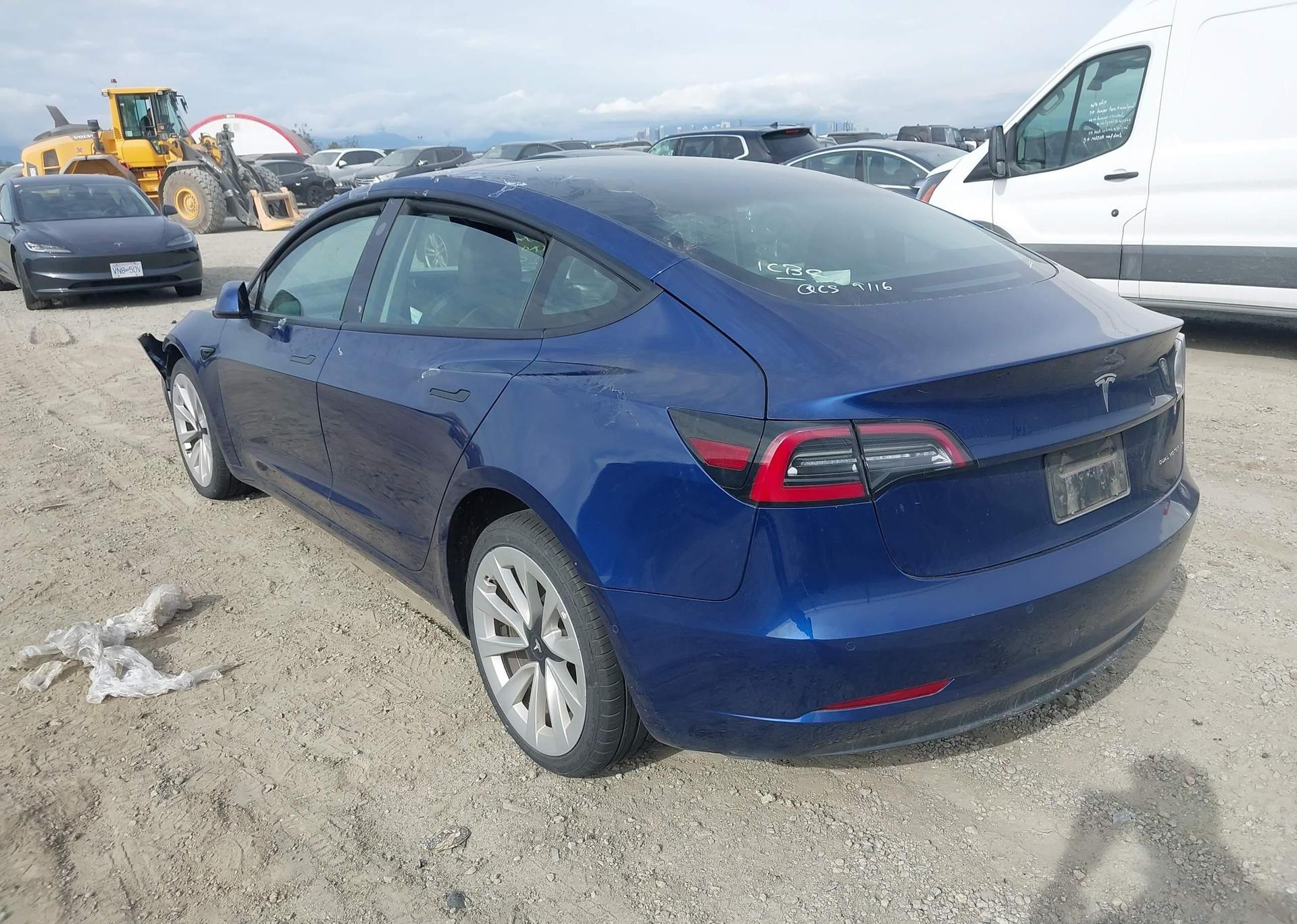 2022 TESLA MODEL 3 LONG RANGE