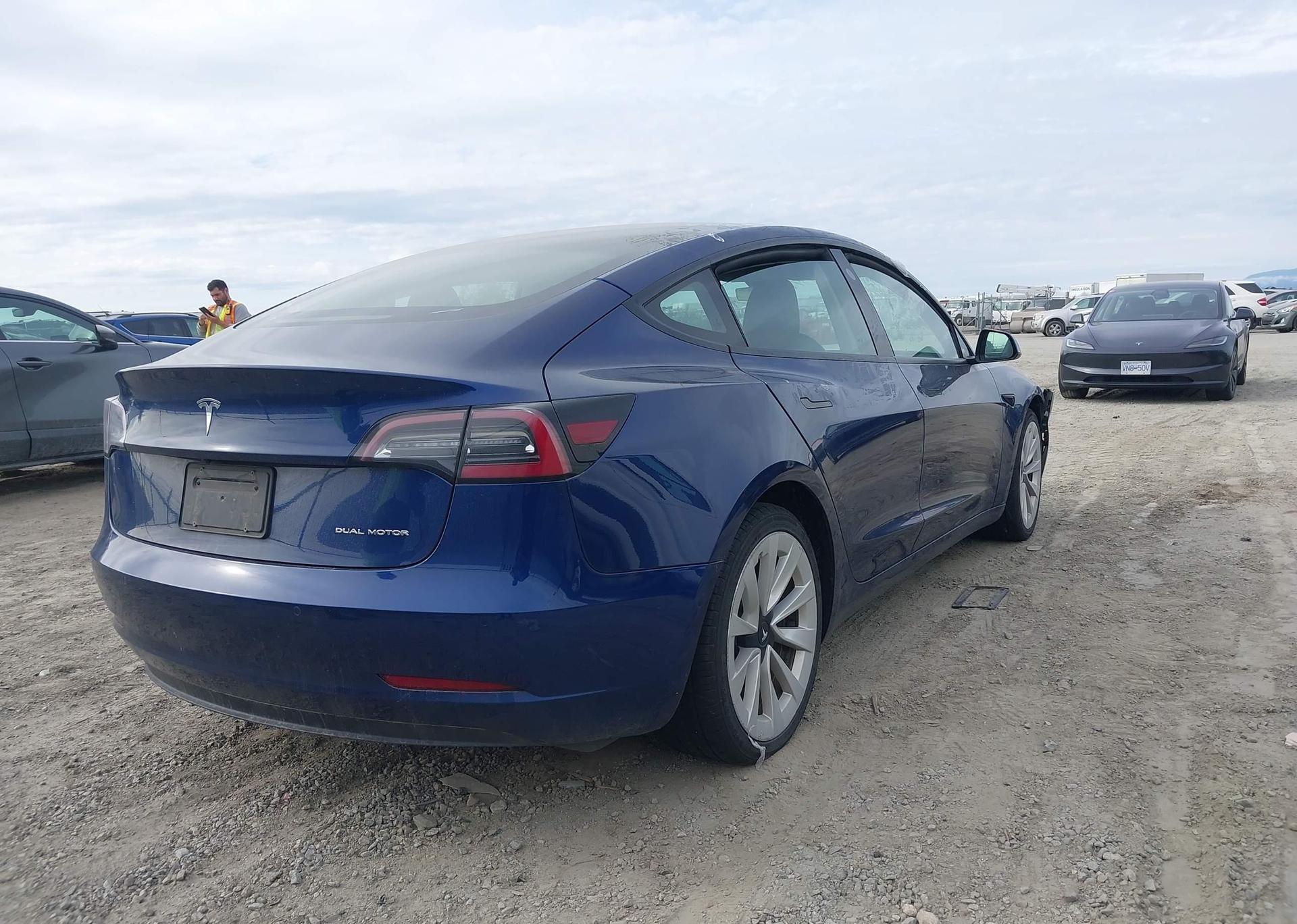 2022 TESLA MODEL 3 LONG RANGE