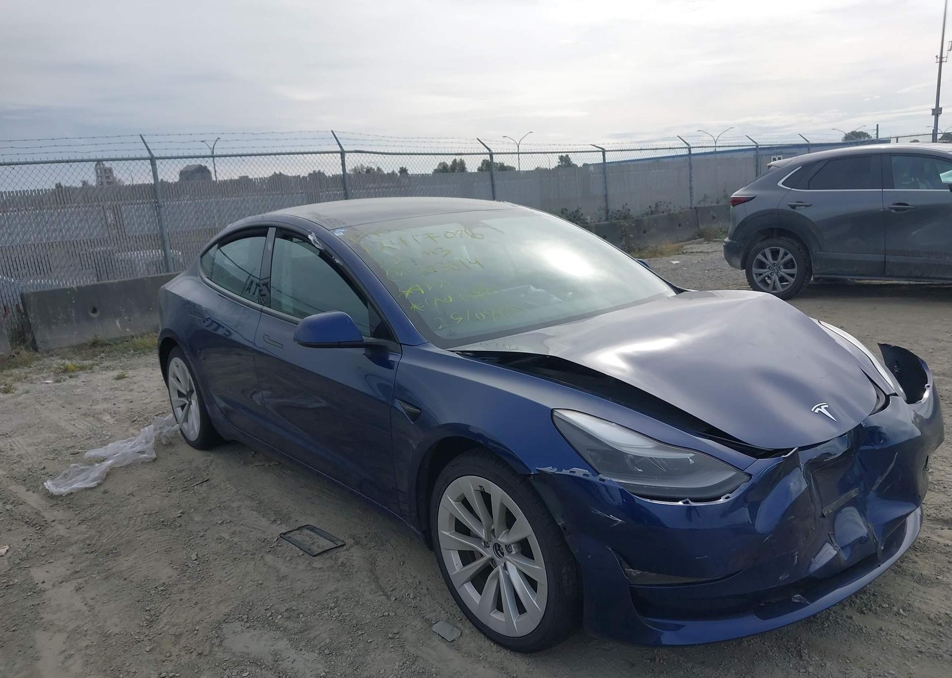 2022 TESLA MODEL 3 LONG RANGE