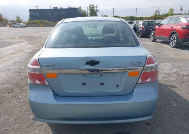 2011 CHEVROLET AVEO LT