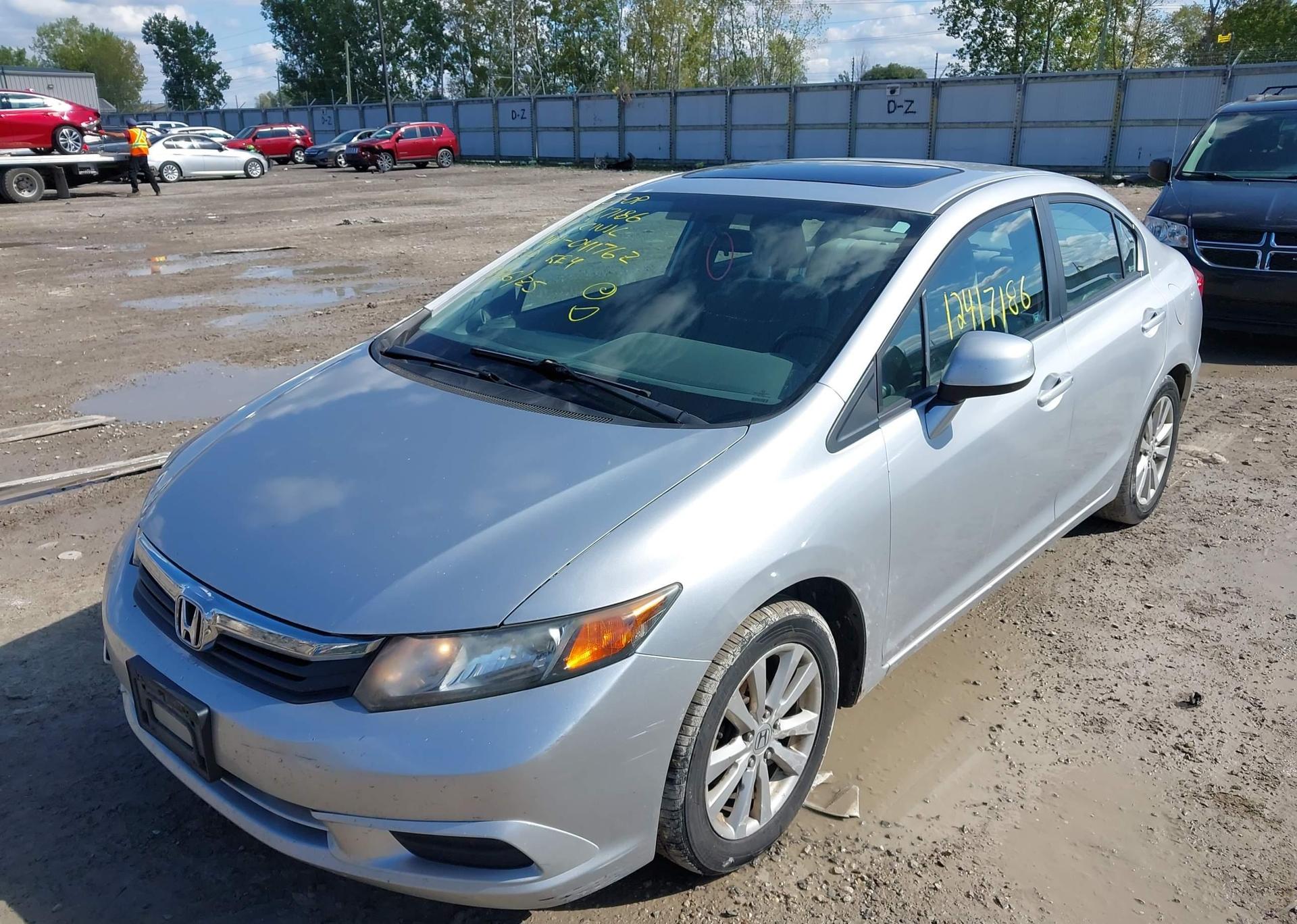 2012 HONDA CIVIC EX