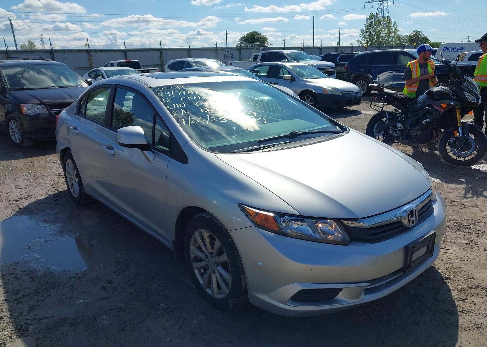 2012 HONDA CIVIC EX