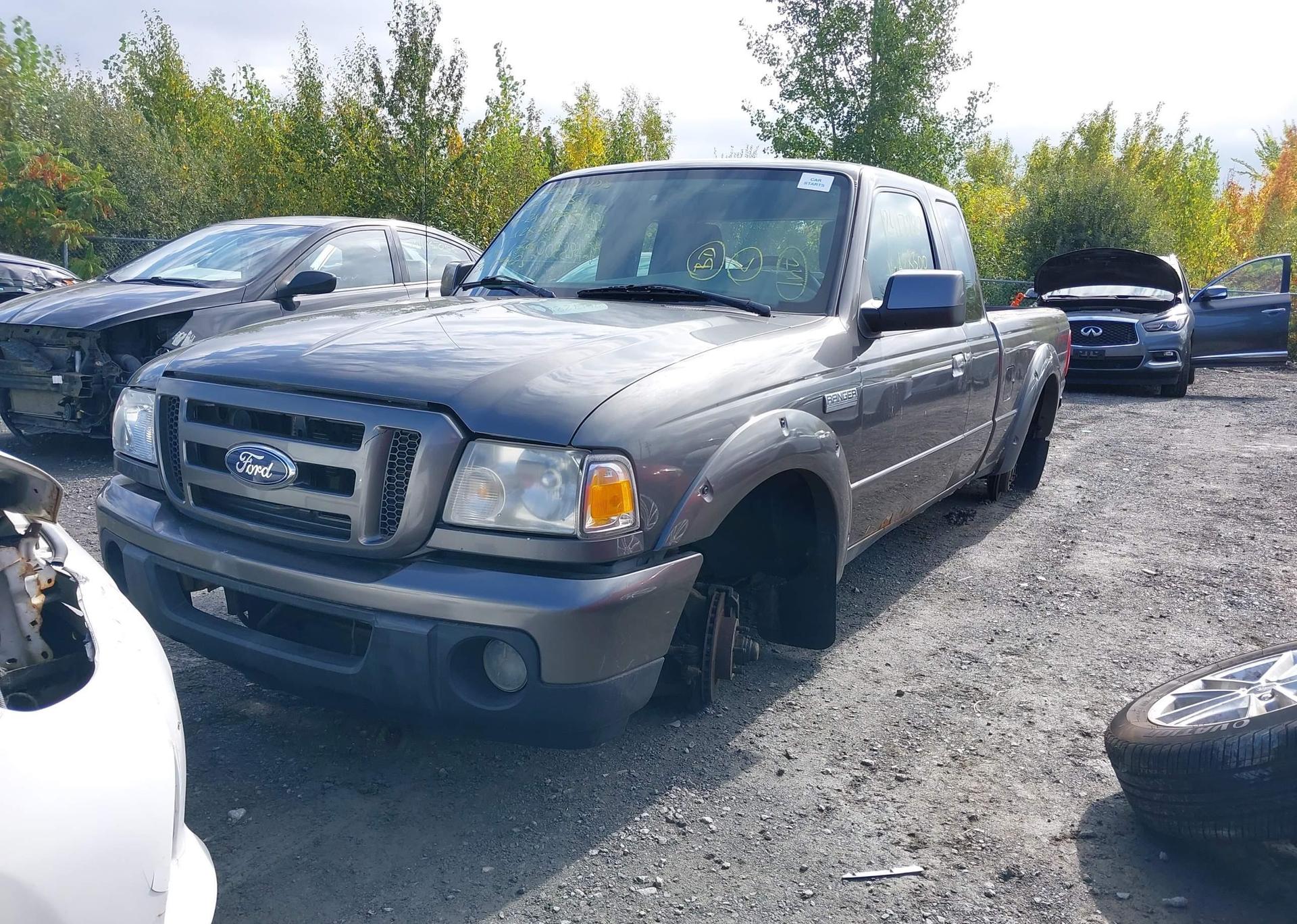 2010 FORD RANGER SUPER CAB