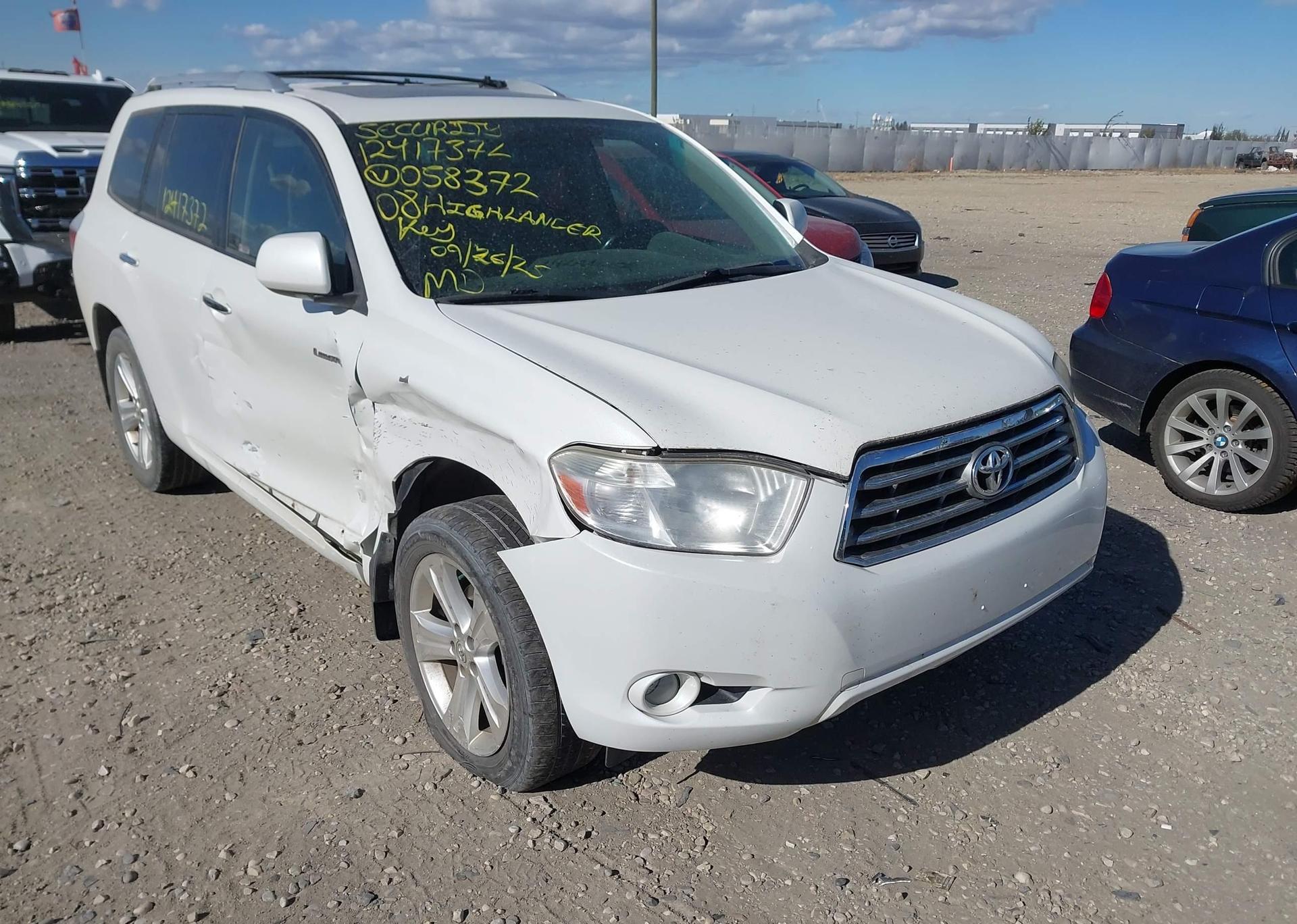 2008 TOYOTA HIGHLANDER V6 LIMITED