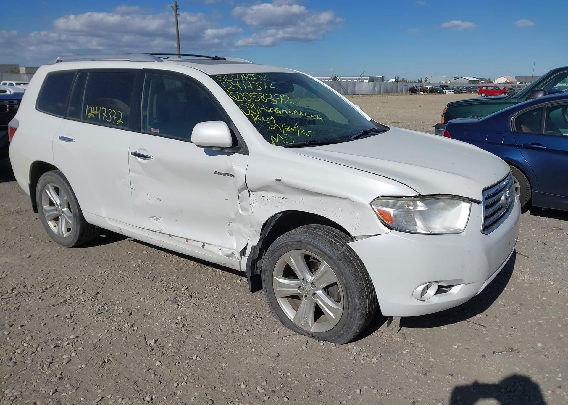 2008 TOYOTA HIGHLANDER V6 LIMITED