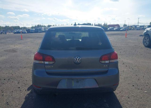 2012 VOLKSWAGEN GOLF 2.5L COMFORTLINE