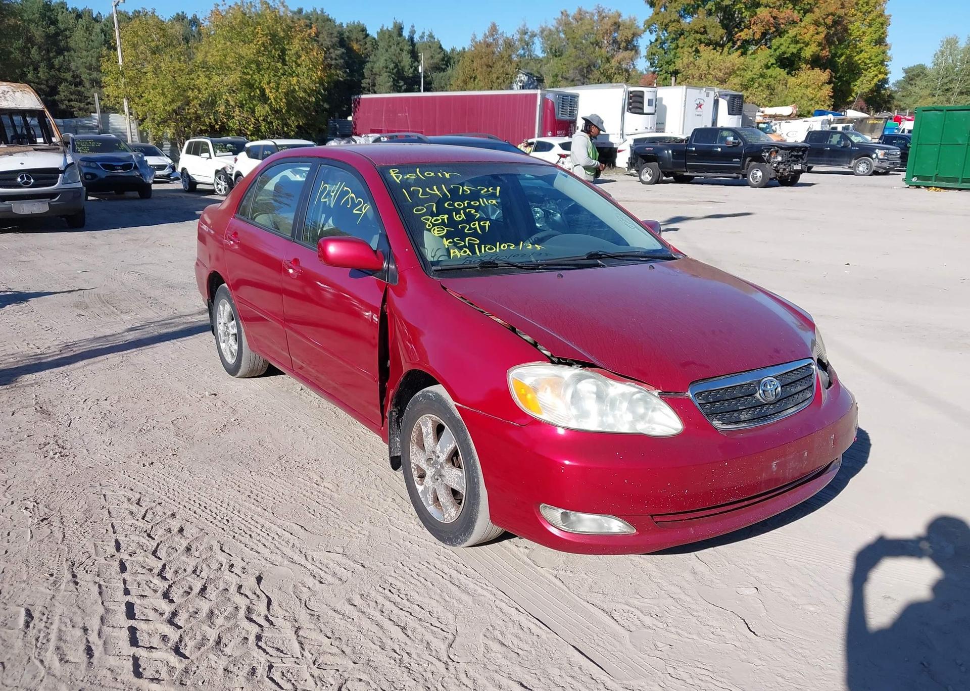 2007 TOYOTA COROLLA