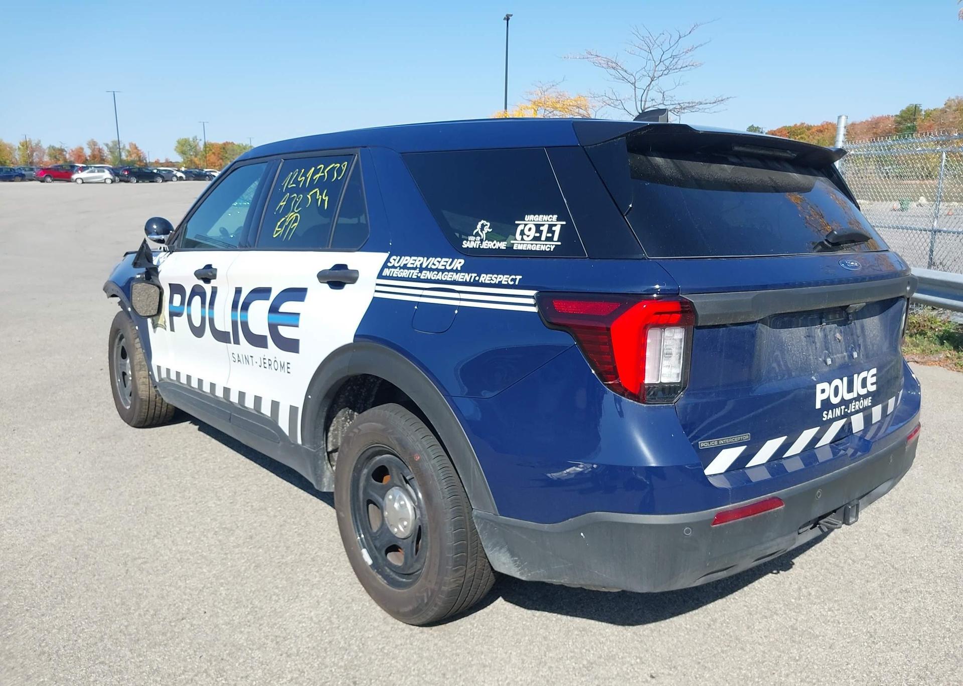 2025 FORD EXPLORER POLICE INTERCEPTOR