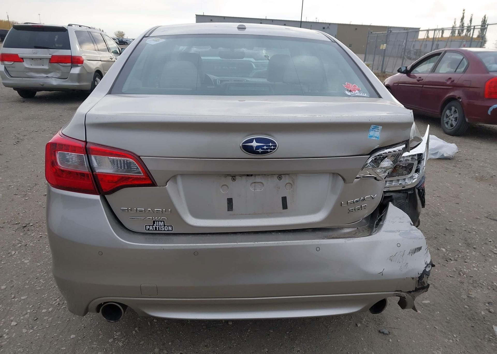 2017 SUBARU LEGACY 3.6R LIMITED