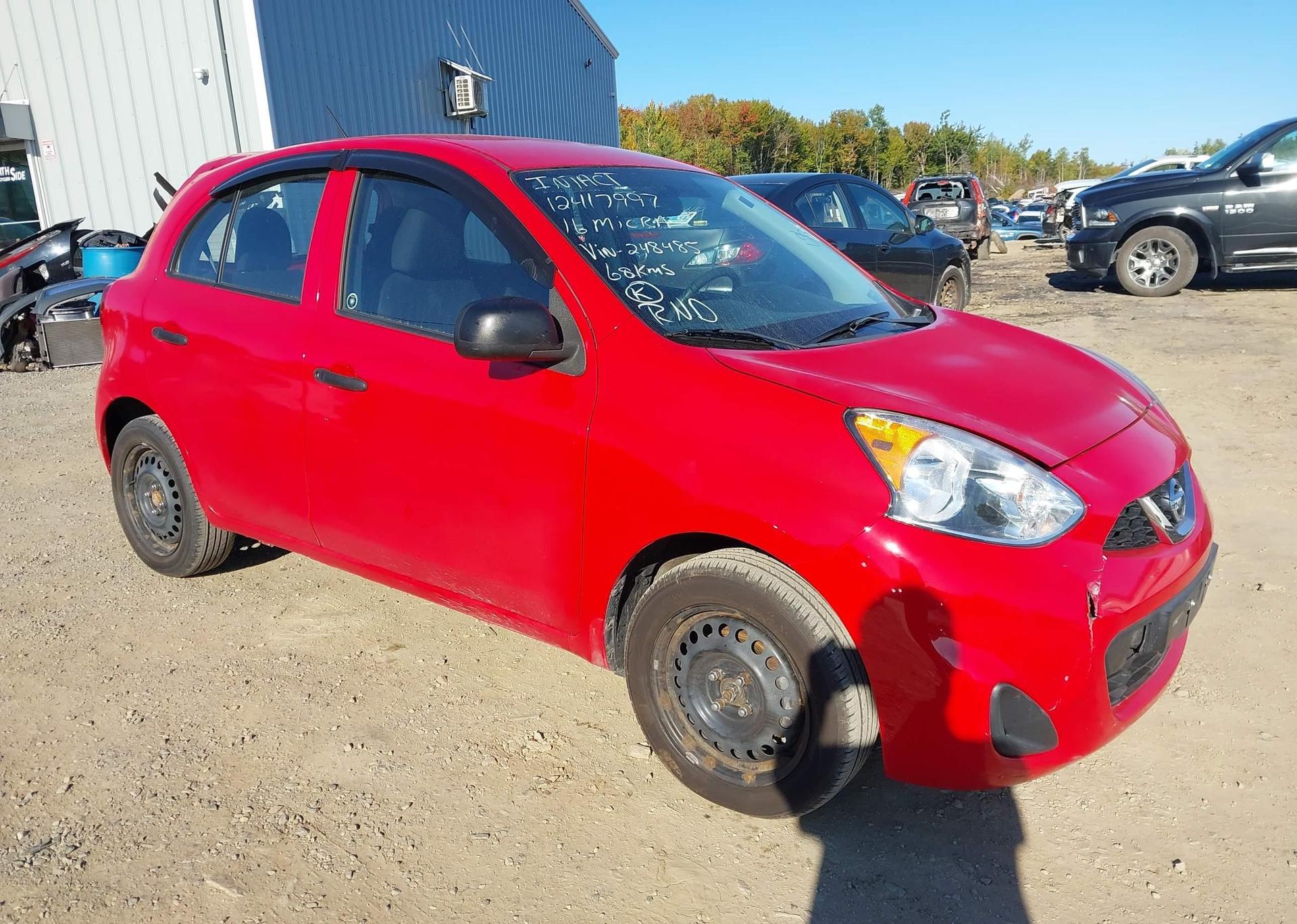 2016 NISSAN MICRA S