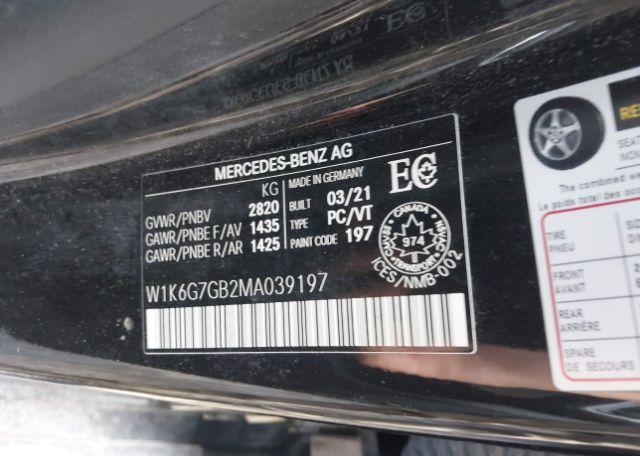 2021 MERCEDES-BENZ S-CLASS