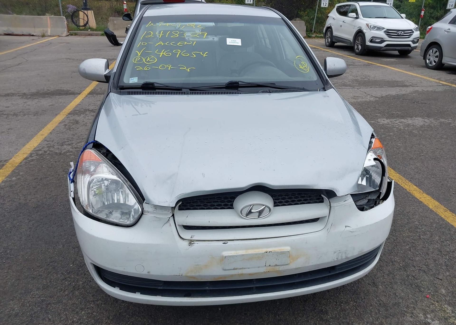 2010 HYUNDAI ACCENT