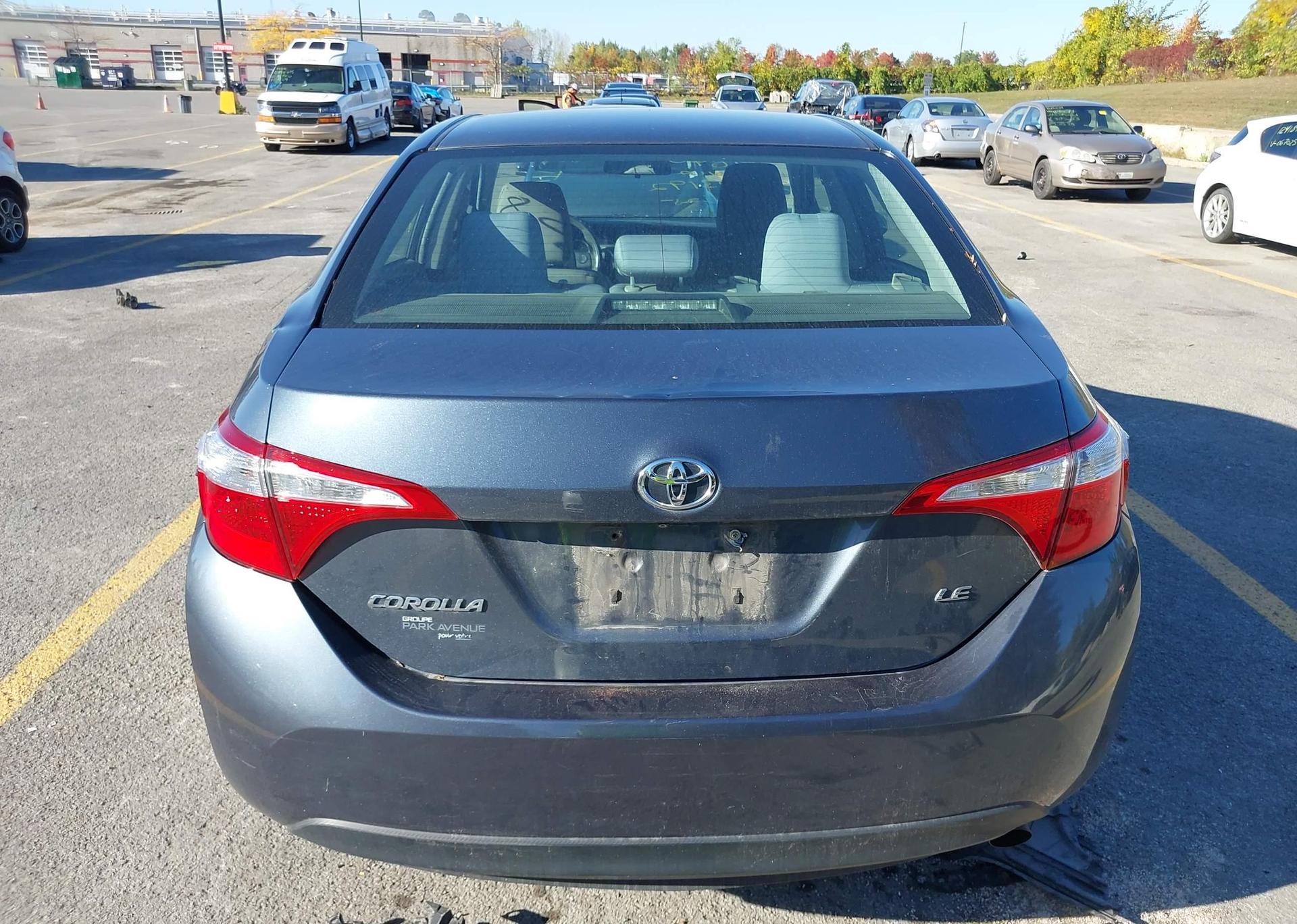 2016 TOYOTA COROLLA LE