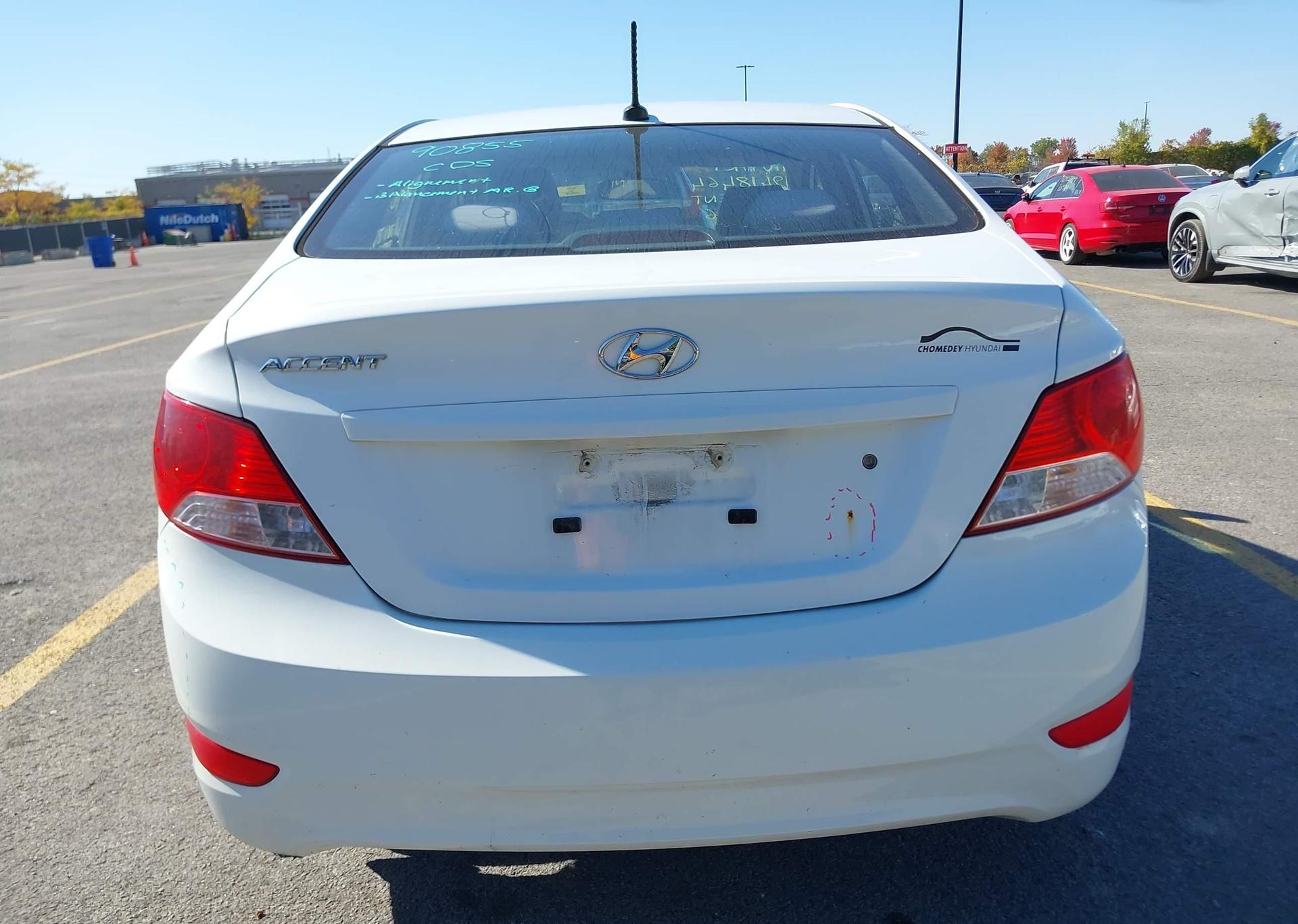 2014 HYUNDAI ACCENT