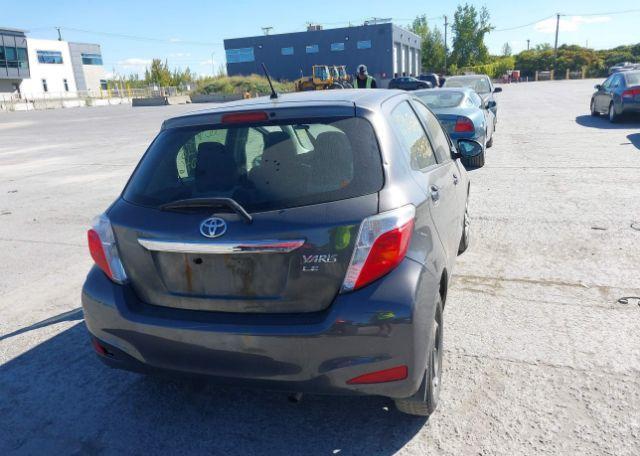 2012 TOYOTA YARIS LE